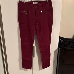 Old Navy Burgundy Jeans
